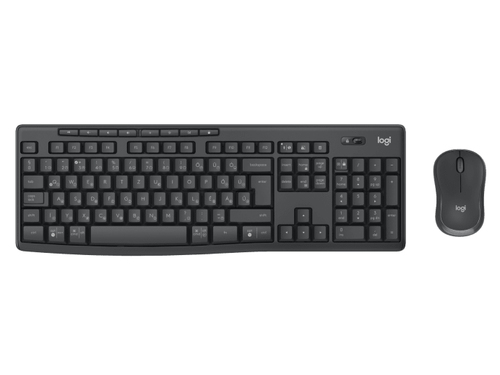 Bild von Logitech MK370 Combo for Business Tastatur Maus enthalten Büro RF Wireless + Bluetooth QWERTZ Ungarisch Graphit