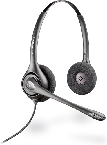 Bild von POLY HW261N Supraplus Binaurales Dual-Headset mit Tasche TAA