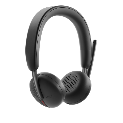 Bild von DELL WL3024 Kopfhörer Verkabelt & Kabellos Kopfband Anrufe/Musik USB Typ-C Bluetooth Schwarz
