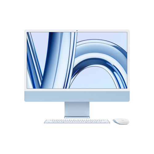 Bild von Apple iMac Apple M M3 59,7 cm (23.5&quot;) 4480 x 2520 Pixel All-in-One-PC 24 GB 2 TB SSD macOS Sonoma Wi-Fi 6E (802.11ax) Blau