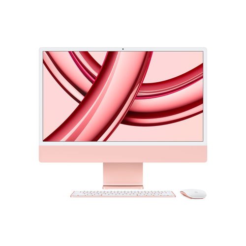 Bild von Apple iMac Apple M M3 59,7 cm (23.5&quot;) 4480 x 2520 Pixel All-in-One-PC 8 GB 1 TB SSD macOS Sonoma Wi-Fi 6E (802.11ax) Pink