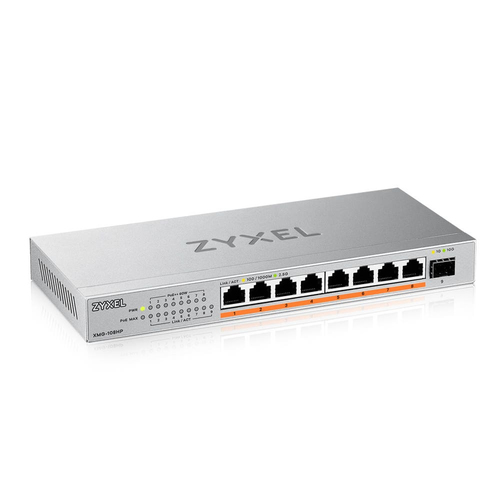 Bild von Zyxel XMG-108HP Unmanaged 2.5G Ethernet (100/1000/2500) Power over Ethernet (PoE)