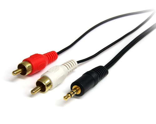 STARTECH 3 FT STEREO RCA AUDIO CABLE