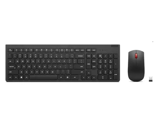 Bild von Lenovo 4X31N50712 Tastatur Maus enthalten Universal RF Wireless Belgisch Schwarz