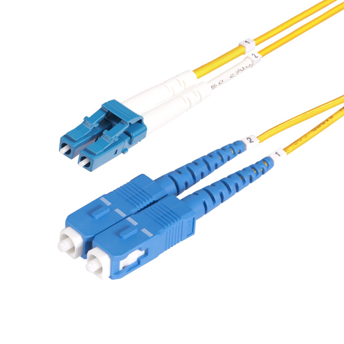 STARTECH 1M LC TO SC OS2 FIBER CABLE