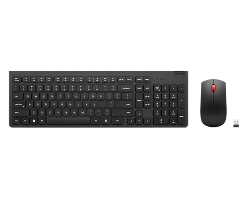 Bild von Lenovo 4X31N50745 Tastatur Maus enthalten Heimbüro RF Wireless QWERTY UK Englisch Schwarz