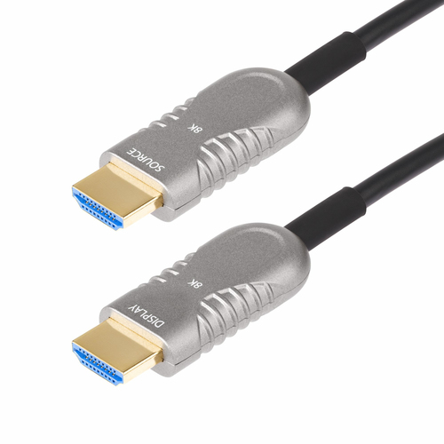 Bild von StarTech.com 15,2m Optisches HDMI Kabel(AOC), Aktives HDMI Plenum Kabel(CMP), 8K 60Hz/4K 120Hz, Ultra High Speed HDMI 2.1 Kabel, 48Gbps, HDMI Glasfaserkabel, HDR10+/FRL/TMDS/eARC