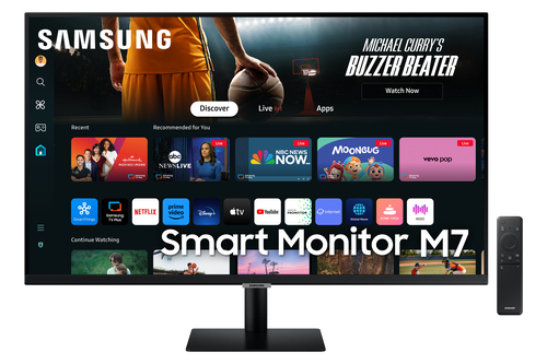 Bild von Samsung M70D Computerbildschirm 81,3 cm (32&quot;) 3840 x 2160 Pixel 4K Ultra HD LED Schwarz