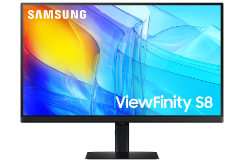 Bild von Samsung S80D Computerbildschirm 68,6 cm (27&quot;) 3840 x 2160 Pixel 4K Ultra HD LCD Schwarz