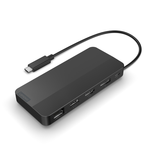 Bild von Lenovo 40B90000WW laptop-dockingstation & portreplikator Kabelgebunden USB 3.2 Gen 1 (3.1 Gen 1) Type-C Schwarz