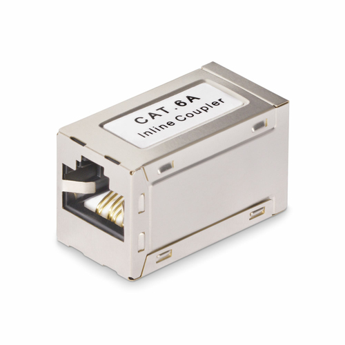 Bild von StarTech.com IN-CAT6A-COUPLER-S1 Kabeladapter RJ-45 Silber