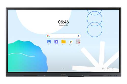 Bild von Samsung WA65D Interaktives Whiteboard 165,1 cm (65&quot;) 3840 x 2160 Pixel Touchscreen Grau