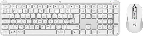 Bild von Logitech MK950 Signature Slim Tastatur Maus enthalten Büro RF Wireless + Bluetooth QWERTY UK Englisch Weiß