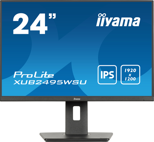 Bild von iiyama ProLite XUB2495WSU-B7 Computerbildschirm 61 cm (24&quot;) 1920 x 1200 Pixel 4K Ultra HD LED Schwarz