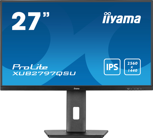 Bild von iiyama ProLite XUB2797QSU-B1 Computerbildschirm 68,6 cm (27&quot;) 2560 x 1440 Pixel Wide Quad HD LED Schwarz