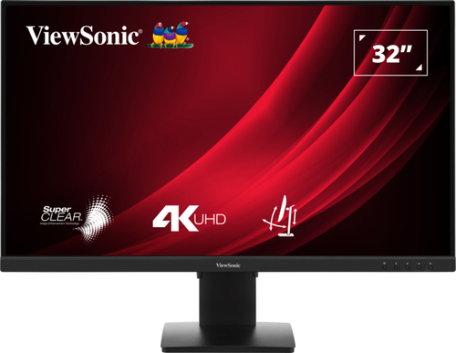 Bild von Viewsonic VG3208-4K Computerbildschirm 81,3 cm (32&quot;) 3840 x 2160 Pixel 4K Ultra HD LED Schwarz