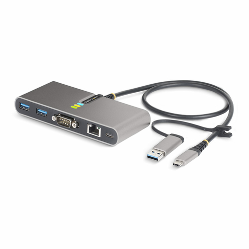 STARTECH USB-C/USB-A HUB - GBE - RS232