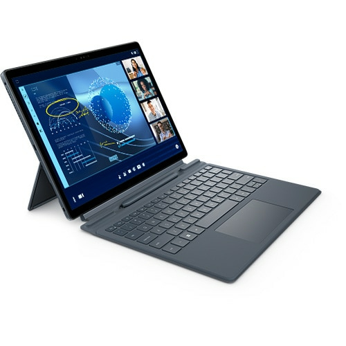 Bild von DELL Latitude 7350 Intel Core Ultra 7 164U Hybrid (2-in-1) 33 cm (13&quot;) Touchscreen 3K 16 GB LPDDR5x-SDRAM 512 GB SSD Wi-Fi 7 (802.11be) Windows 11 Pro Schwarz