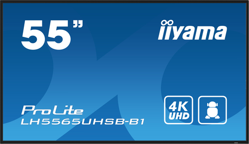IIYAMA CONSIGNMENT LH5565UHSB-B1 55IN LCD UHD