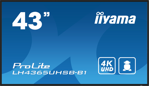 IIYAMA CONSIGNMENT LH4365UHSB-B1 43IN LCD UHD