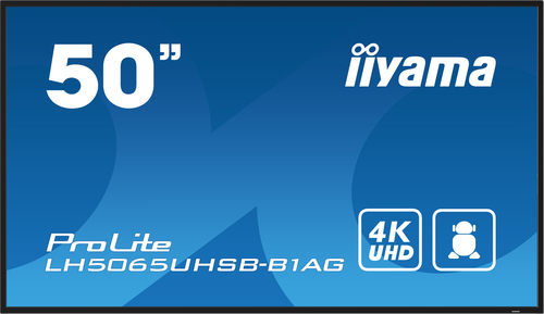 IIYAMA CONSIGNMENT LH5065UHSB-B1AG 50IN LCD UHD