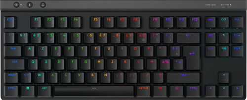 Bild von Logitech G G515 Tastatur Gaming RF Wireless + Bluetooth AZERTY Französisch Graphit