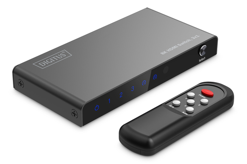 Bild von Digitus 8K HDMI Switch, 3x1