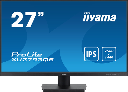 Bild von iiyama ProLite XU2793QS-B6 Computerbildschirm 68,6 cm (27&quot;) 2560 x 1440 Pixel 2K Ultra HD LED Schwarz