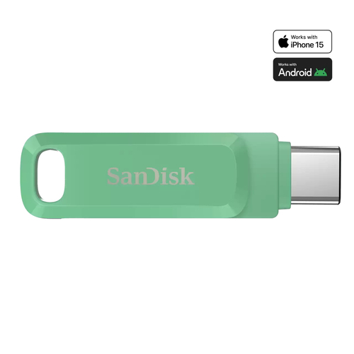 Bild von SanDisk Ultra Dual Drive Go USB-Stick 512 GB USB Typ-C 3.2 Gen 1 (3.1 Gen 1) Grün