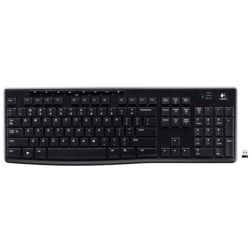 Bild von Logitech Wireless Keyboard K270 Tastatur RF Wireless QWERTZ Schweiz Schwarz