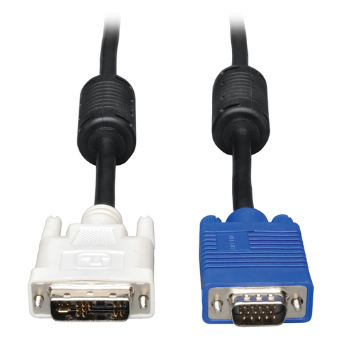 Bild von Tripp Lite P556-003 Videokabel-Adapter 0,91 m DVI-A VGA (D-Sub) Schwarz, Blau, Weiß