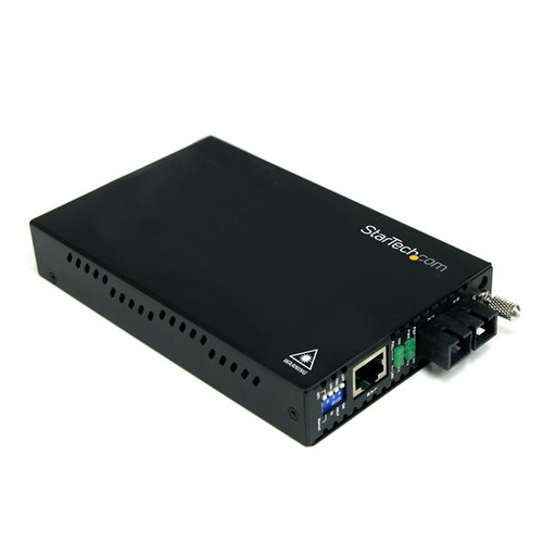 Bild von StarTech.com LWL / Glasfaser 10/100 Mbit/s Ethernet SC Medienkonverter 2 km