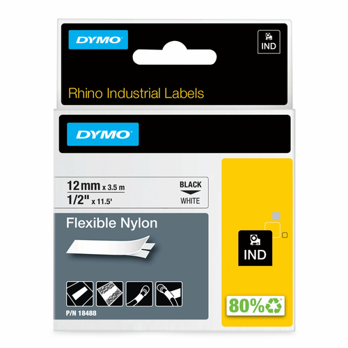 Bild von DYMO IND Flexibles Nylon - 12mm x 3,5m BW