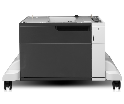 Bild von HP LaserJet 1x500-sheet Lader mit Schrank und Unterstand