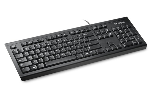 Bild von Kensington ValuKeyboard Tastatur Büro USB QWERTY Spanisch Schwarz