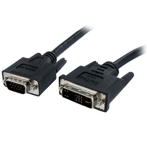 Bild von StarTech.com DVI auf VGA Monitorkabel 2 Meter - Stecker / Stecker - DVI-I VGA (15Pin)