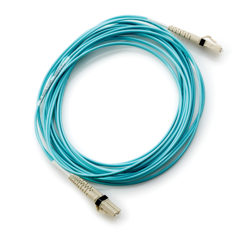 Bild von HPE Storage B-series Switch Cable 2m Multi-mode OM3 50/125um LC/LC 8Gb FC and 10GbE Laser-enhanced Cable 1 Pk InfiniBand/Glasfaserkabel Blau