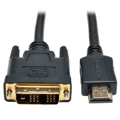 Bild von Tripp Lite P566-016 Videokabel-Adapter 4,8 m HDMI DVI-D Schwarz