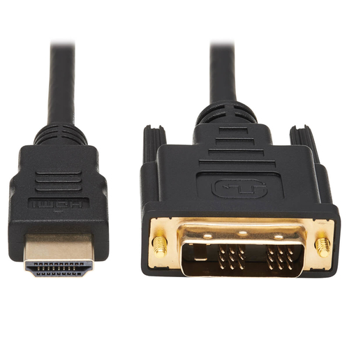 Bild von Tripp Lite P566-010 HDMI-auf-DVI-Kabel, Digital-Monitor-Adapterkabel (Stecker/Stecker), 3 m.