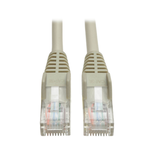 Bild von Tripp Lite N001-007-GY Netzwerkkabel Grau 2,13 m Cat5e U/UTP (UTP)