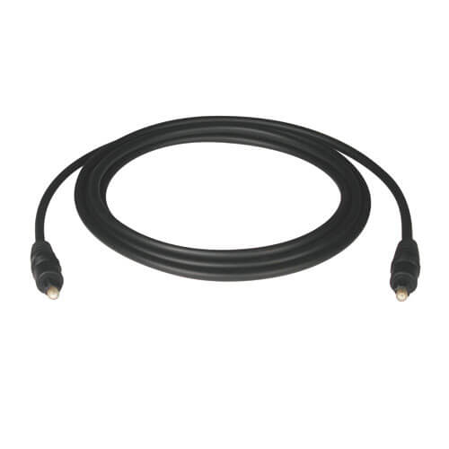 Bild von Tripp Lite A102-04M Audio-Kabel 4 m Toslink Schwarz