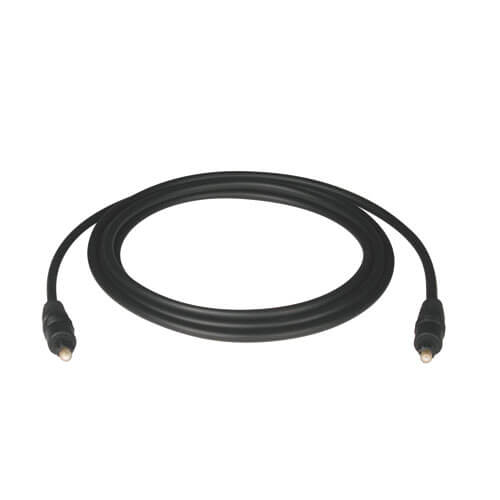 Bild von Tripp Lite A102-02M Audio-Kabel 2 m Toslink Schwarz