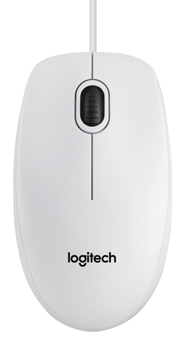 Bild von Logitech B100 Optical Usb Mouse f/ Bus Maus Beidhändig USB Typ-A Optisch 800 DPI