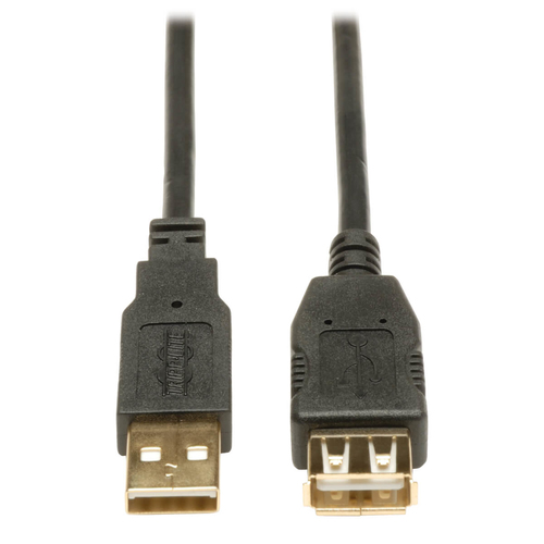 Bild von Tripp Lite U024-003 USB Kabel USB 2.0 0,9 m USB A Schwarz