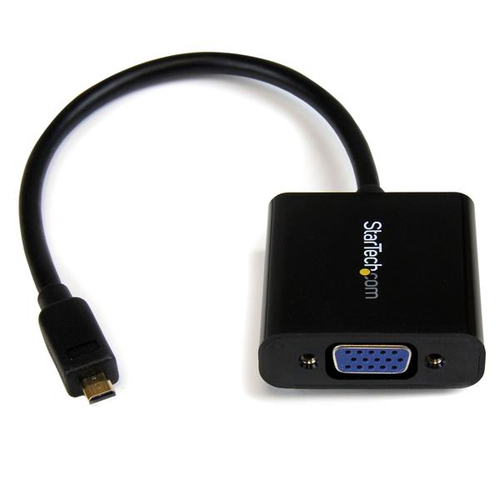 Bild von StarTech.com Micro-HDMI auf VGA-Adapter/Konverter für Smartphones/Ultrabook/Tablet - 1920x1080