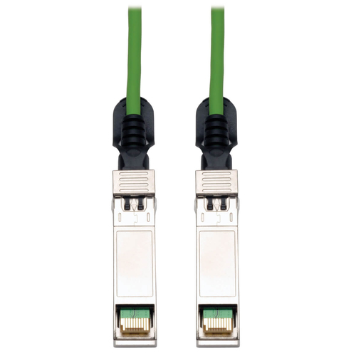 Bild von Tripp Lite N280-03M-GN InfiniBand/Glasfaserkabel 3 m SFP+ Grün