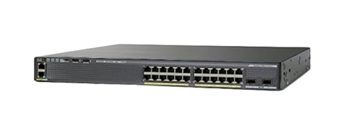 Bild von Cisco Catalyst WS-C2960XR-24PS-I Netzwerk-Switch Managed L2 Gigabit Ethernet (10/100/1000) Power over Ethernet (PoE) Schwarz