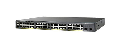 Bild von Cisco Catalyst WS-C2960XR-48FPD-I Netzwerk-Switch Managed L2 Gigabit Ethernet (10/100/1000) Power over Ethernet (PoE) Schwarz