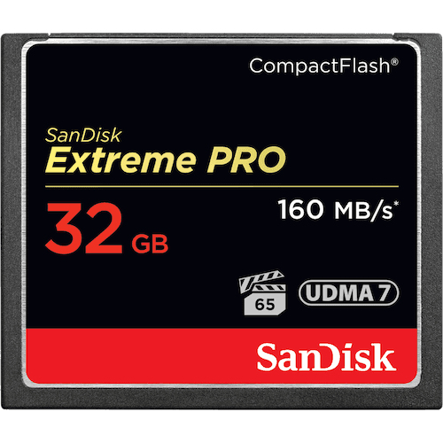 Bild von SanDisk 32GB Extreme Pro CF 160MB/s Kompaktflash