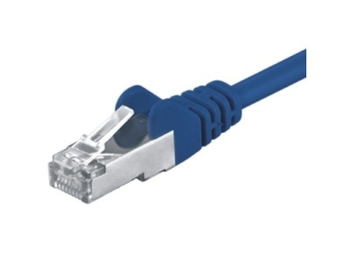Bild von M-Cab CAT5e Netzwerkkabel SF-UTP, 10m, blau